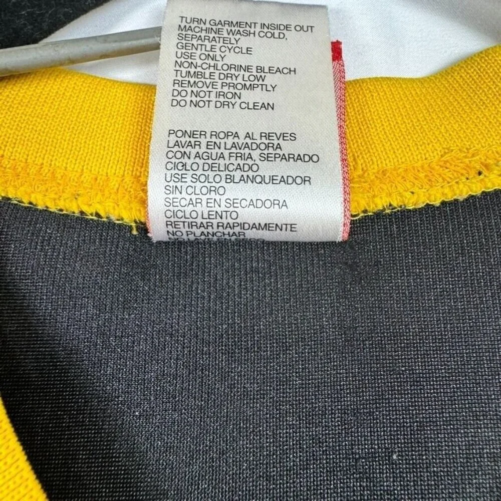 Reebok NFL Players Inc Steelers Jersey Roethlisberger 7 Size Boys Youth XL 18-20